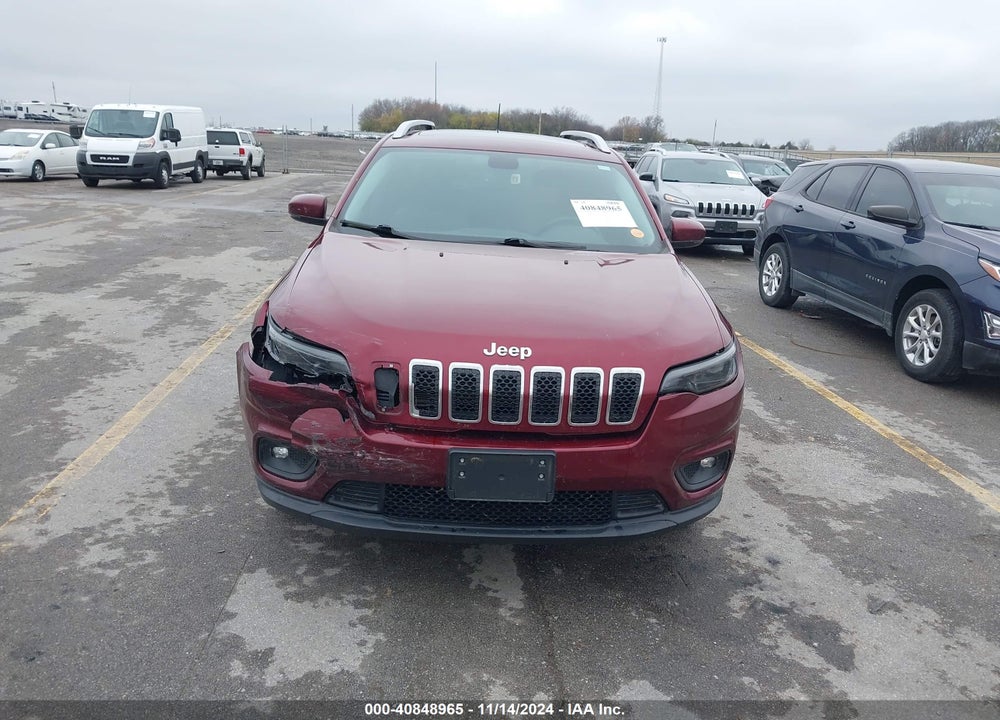 2019 JEEP CHEROKEE LATITUDE PLUS 4X4 VIN: 1C4PJMLB9KD236030