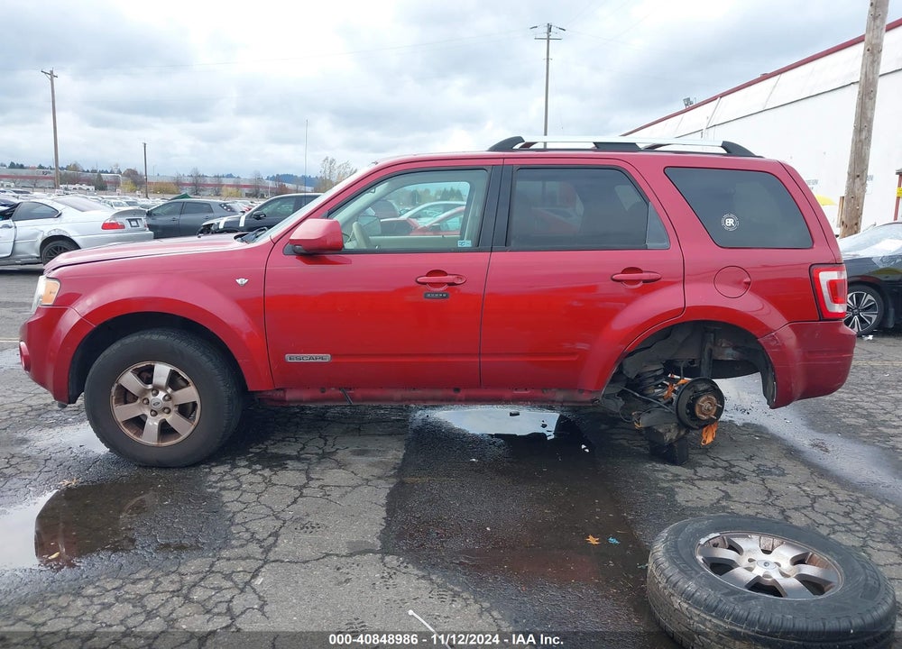 2008 FORD ESCAPE LIMITED VIN: 1FMCU94148KE02320