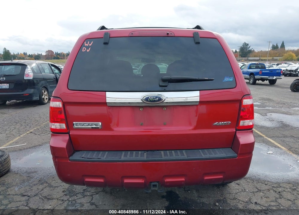 2008 FORD ESCAPE LIMITED VIN: 1FMCU94148KE02320