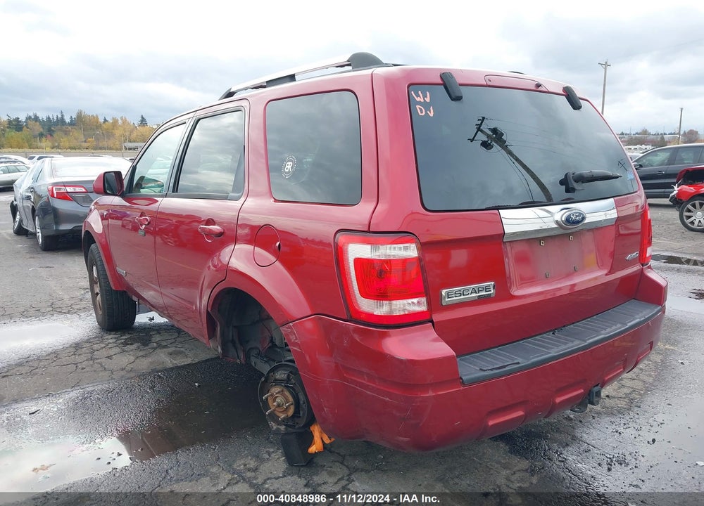 2008 FORD ESCAPE LIMITED VIN: 1FMCU94148KE02320