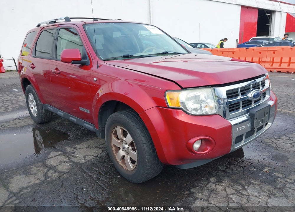 2008 FORD ESCAPE LIMITED VIN: 1FMCU94148KE02320