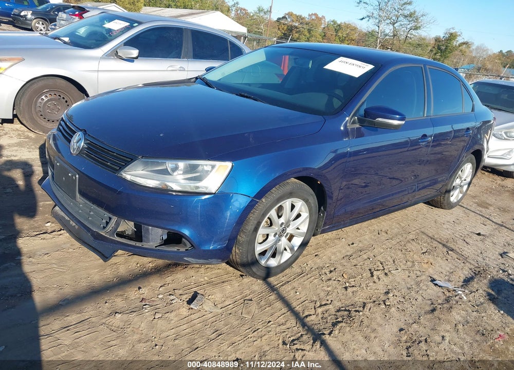 2012 VOLKSWAGEN JETTA 2.5L SE VIN: 3VWDP7AJ3CM418080