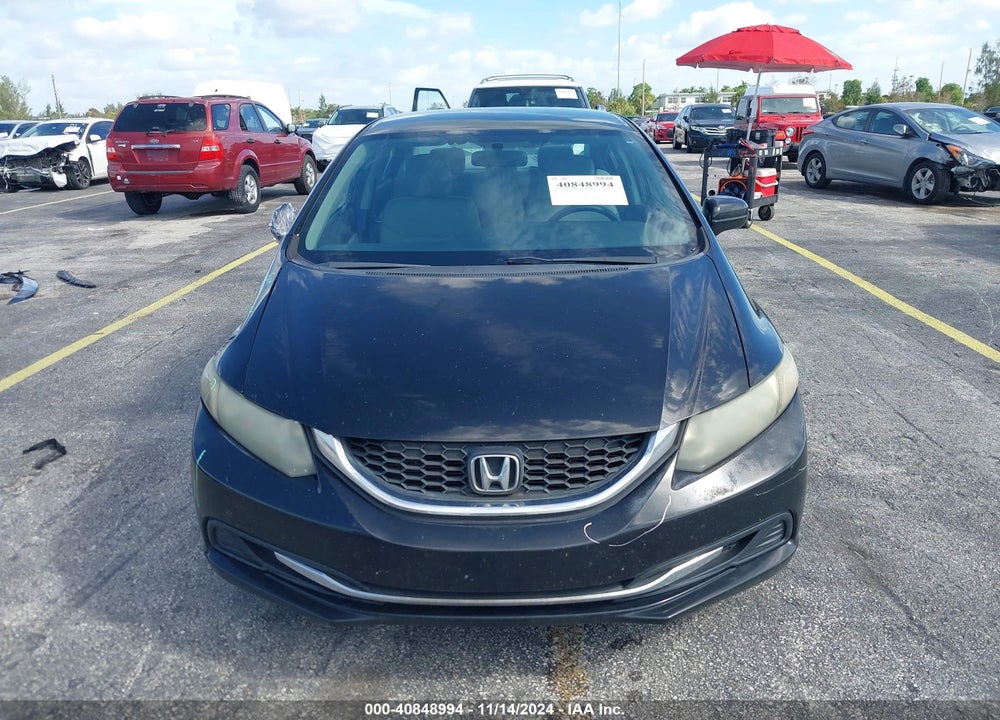 2015 HONDA CIVIC LX VIN: 19XFB2F50FE057124