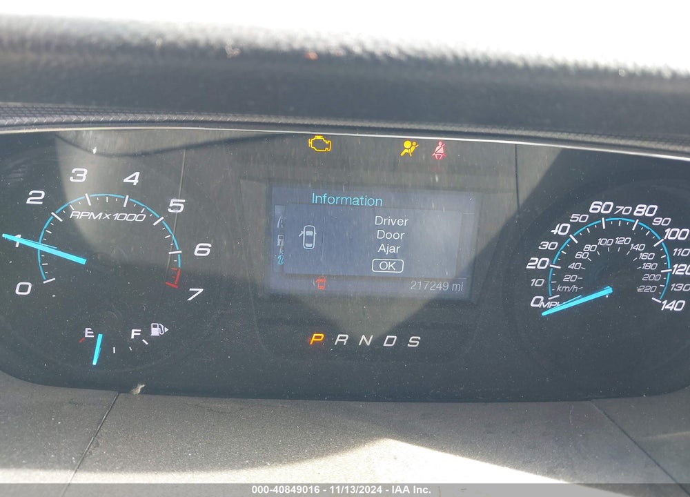 2013 FORD TAURUS SE VIN: 1FAHP2D83DG222092