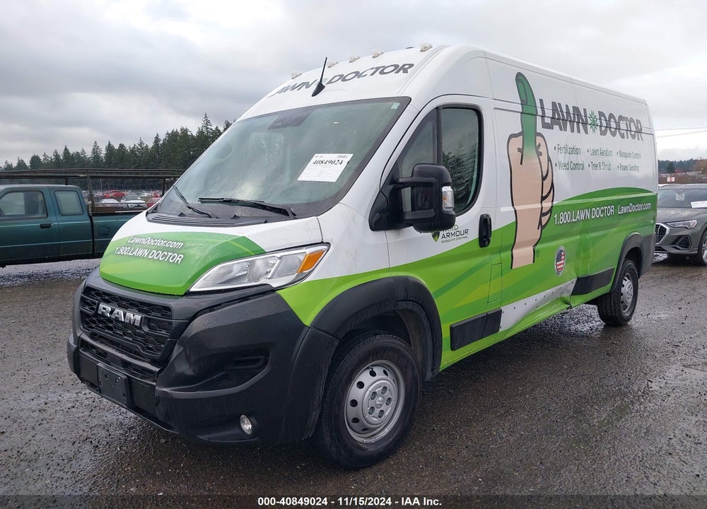 2023 RAM PROMASTER 3500 HIGH ROOF 159 WB VIN: 3C6MRVHG5PE560403