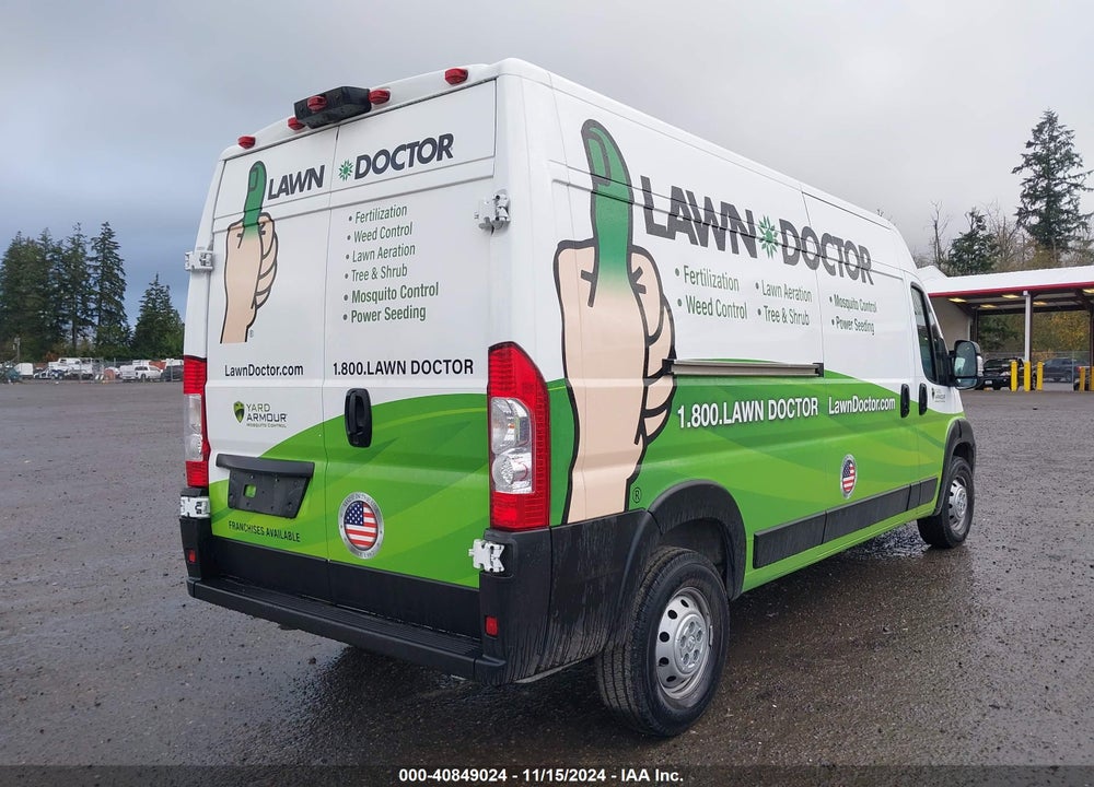 2023 RAM PROMASTER 3500 HIGH ROOF 159 WB VIN: 3C6MRVHG5PE560403