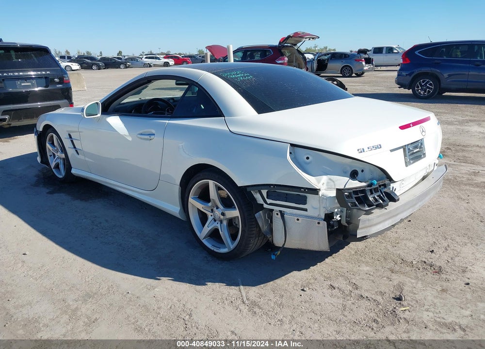 2015 MERCEDES-BENZ SL 400 VIN: WDDJK6FAXFF032743