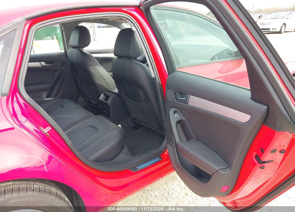 2013 AUDI A4 2.0T PREMIUM VIN: WAUBFAFL3DA160899