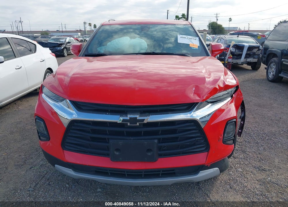 2022 CHEVROLET BLAZER FWD 2LT VIN: 3GNKBCR4XNS196515