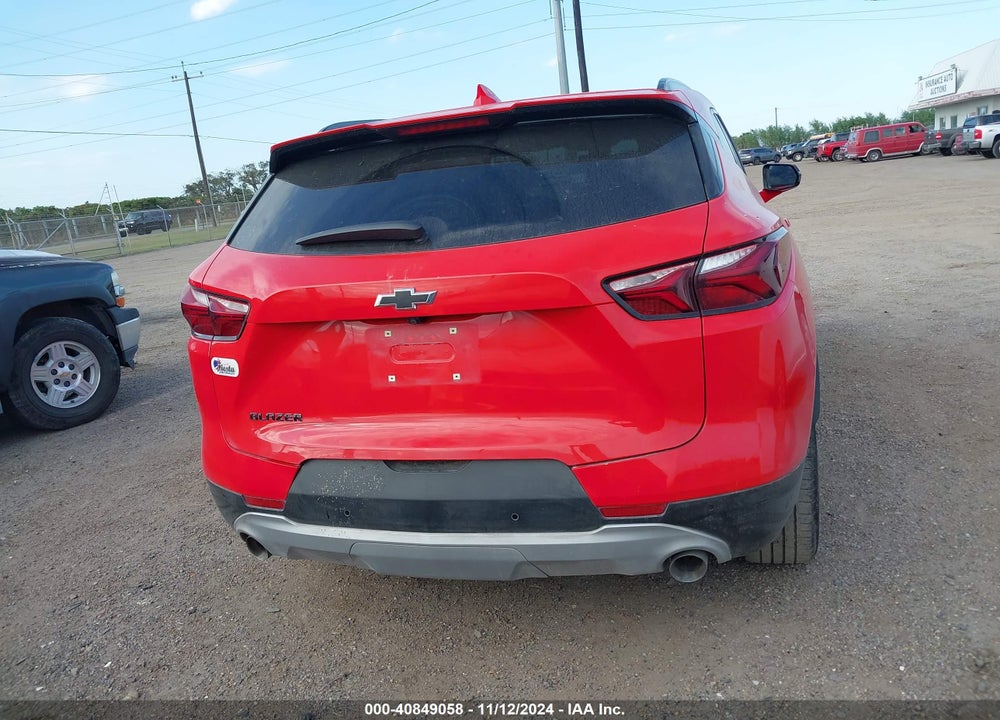 2022 CHEVROLET BLAZER FWD 2LT VIN: 3GNKBCR4XNS196515