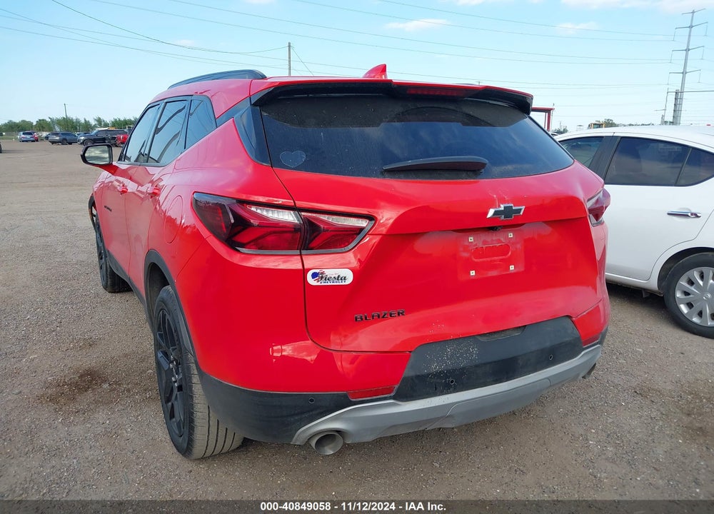2022 CHEVROLET BLAZER FWD 2LT VIN: 3GNKBCR4XNS196515