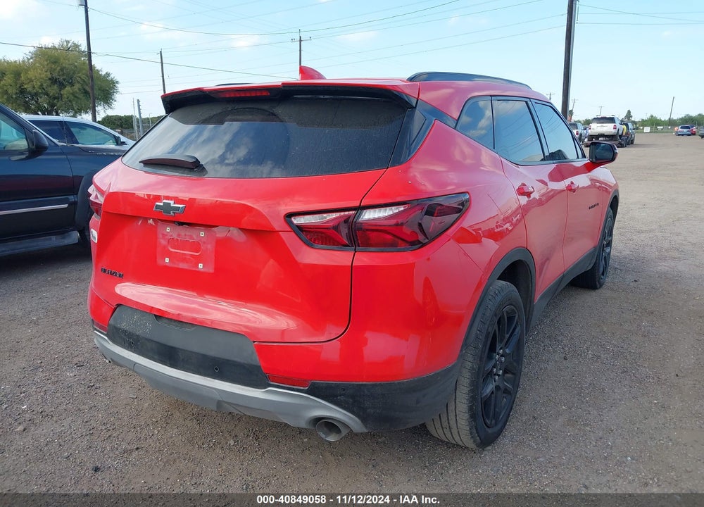 2022 CHEVROLET BLAZER FWD 2LT VIN: 3GNKBCR4XNS196515