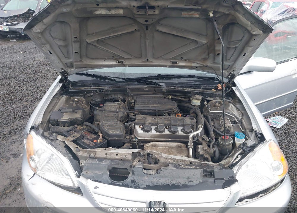 2002 HONDA CIVIC EX VIN: 2HGES26792H584317