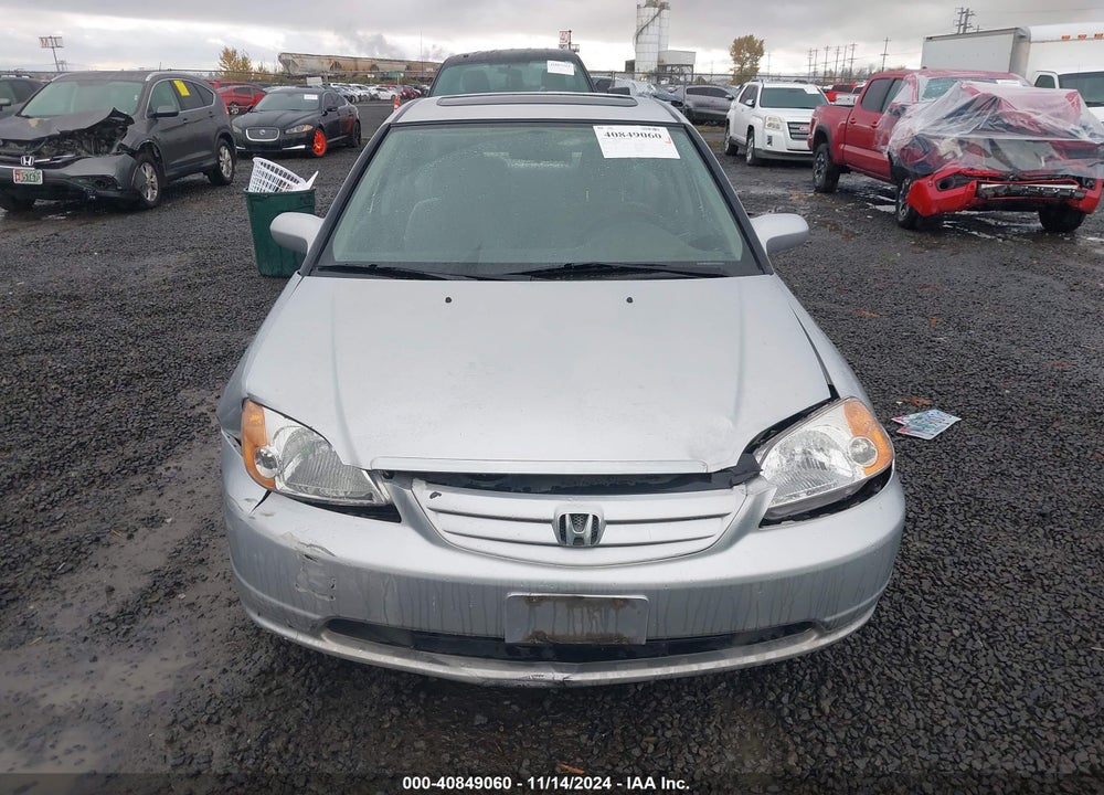 2002 HONDA CIVIC EX VIN: 2HGES26792H584317