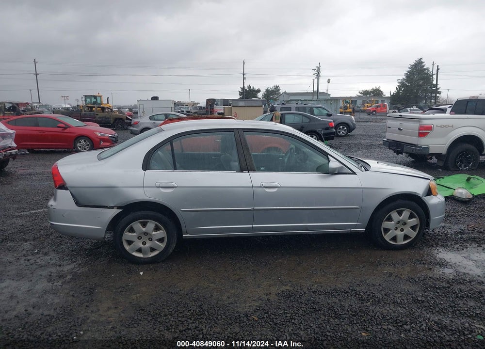 2002 HONDA CIVIC EX VIN: 2HGES26792H584317