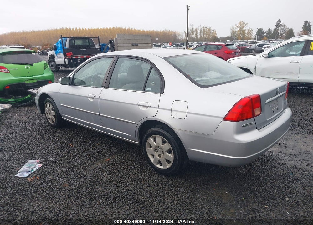 2002 HONDA CIVIC EX VIN: 2HGES26792H584317