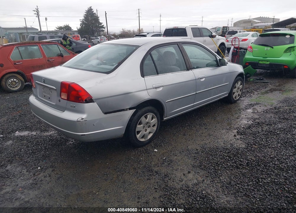 2002 HONDA CIVIC EX VIN: 2HGES26792H584317