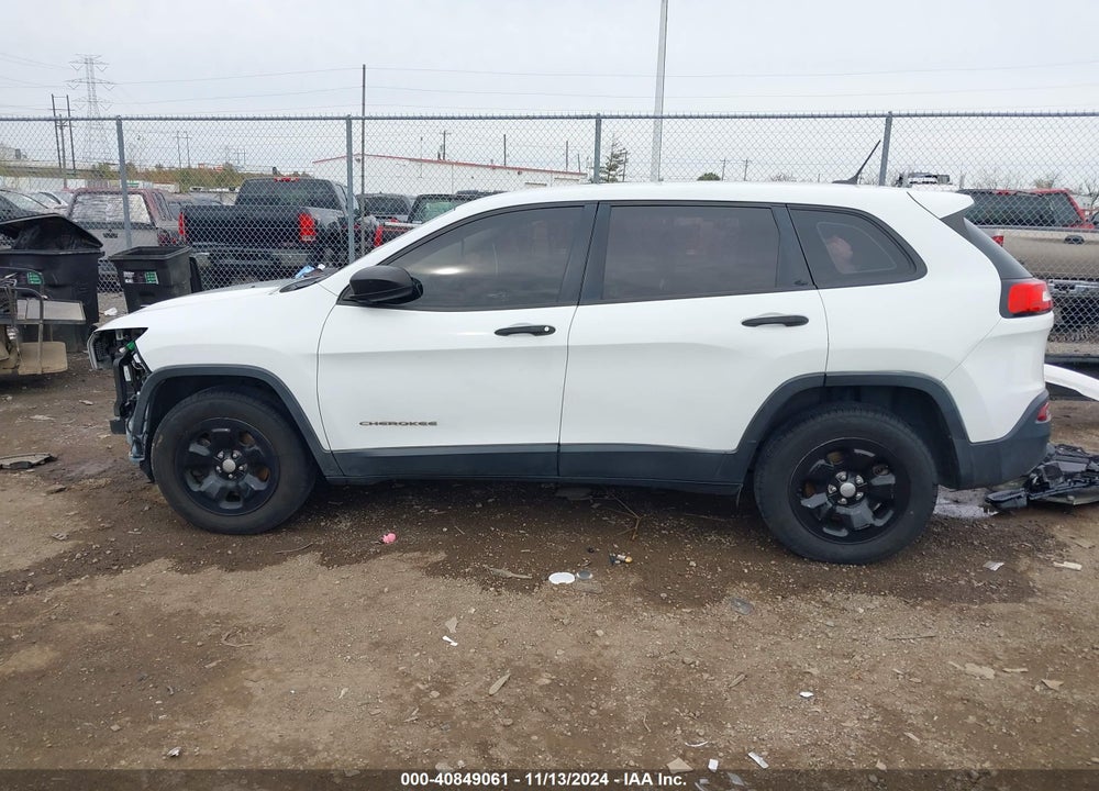 2017 JEEP CHEROKEE SPORT 4X4 VIN: 1C4PJMAS9HW631454