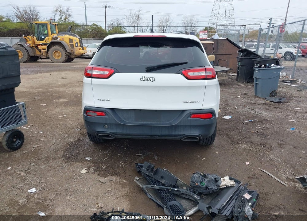 2017 JEEP CHEROKEE SPORT 4X4 VIN: 1C4PJMAS9HW631454