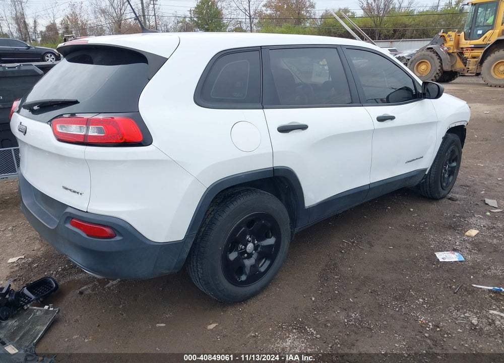 2017 JEEP CHEROKEE SPORT 4X4 VIN: 1C4PJMAS9HW631454