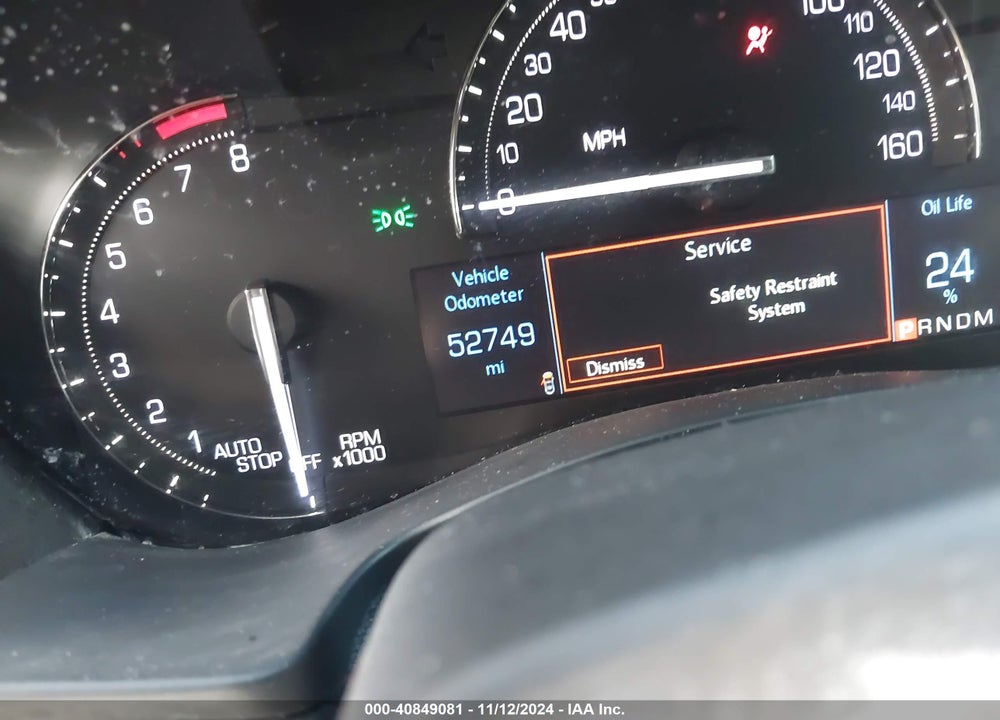 2019 CADILLAC ATS LUXURY VIN: 1G6AB1RX5K0127126