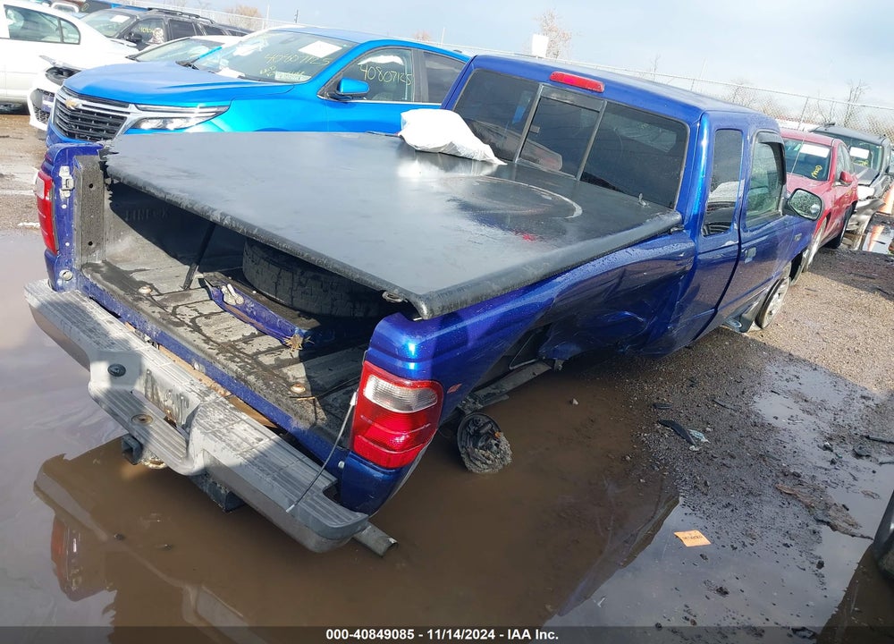 2004 FORD RANGER XLT VIN: 1FTYR44E04PA01443