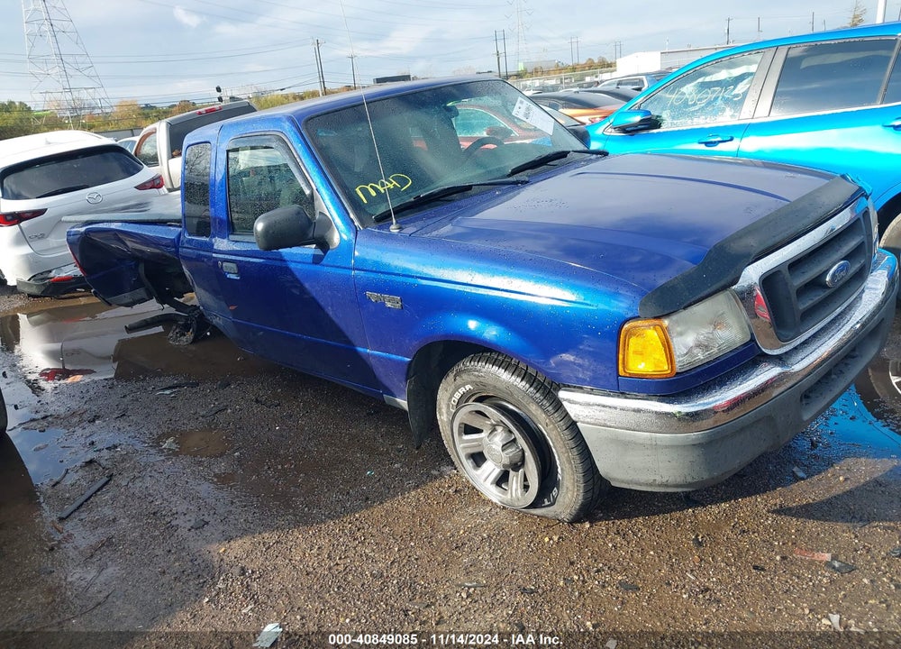 2004 FORD RANGER XLT VIN: 1FTYR44E04PA01443