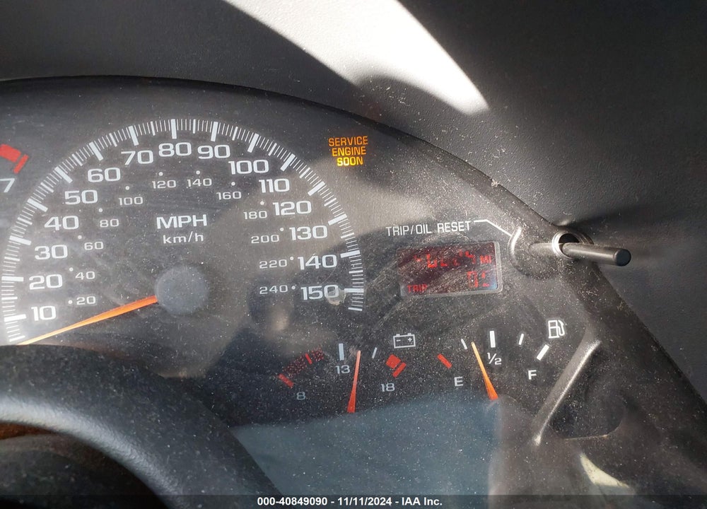 1999 CHEVROLET CAMARO Z28 VIN: 2G1FP22G9X2102278