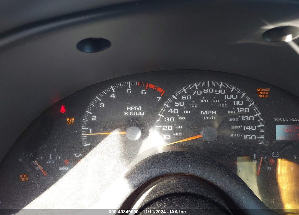 1999 CHEVROLET CAMARO Z28 VIN: 2G1FP22G9X2102278