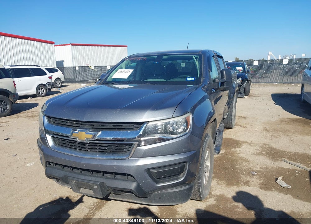 2018 CHEVROLET COLORADO WT VIN: 1GCGSBEA9J1139867