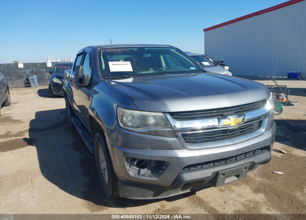 2018 CHEVROLET COLORADO WT VIN: 1GCGSBEA9J1139867