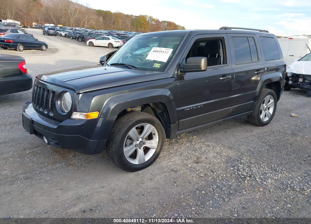 2016 JEEP PATRIOT LATITUDE VIN: 1C4NJRFB0GD500954
