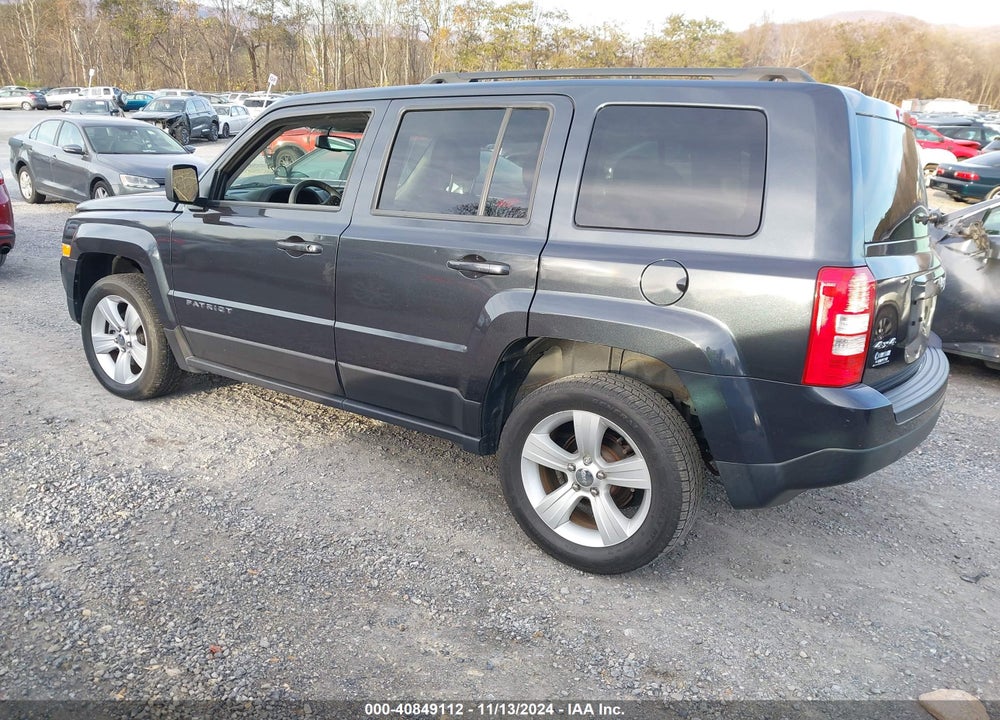 2016 JEEP PATRIOT LATITUDE VIN: 1C4NJRFB0GD500954