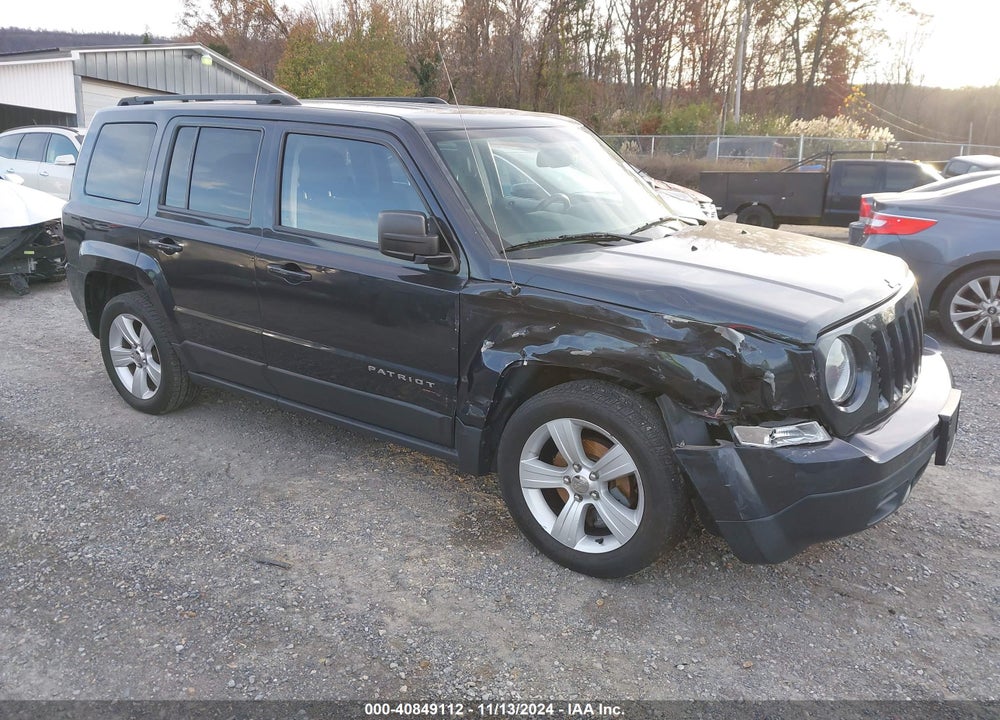 2016 JEEP PATRIOT LATITUDE VIN: 1C4NJRFB0GD500954