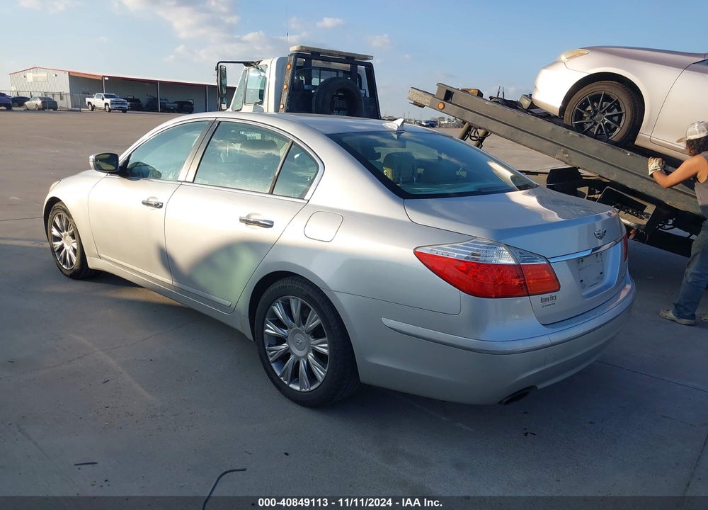 2011 HYUNDAI GENESIS 3.8 VIN: KMHGC4DE4BU122709
