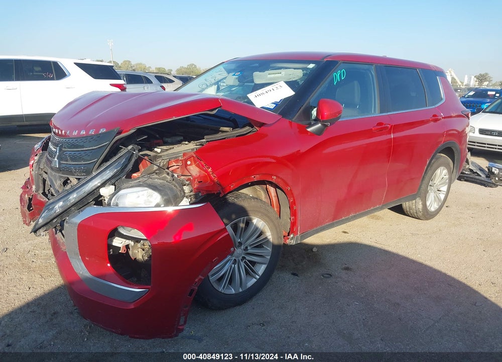 2022 MITSUBISHI OUTLANDER VIN: JA4J3TA85NZ082645