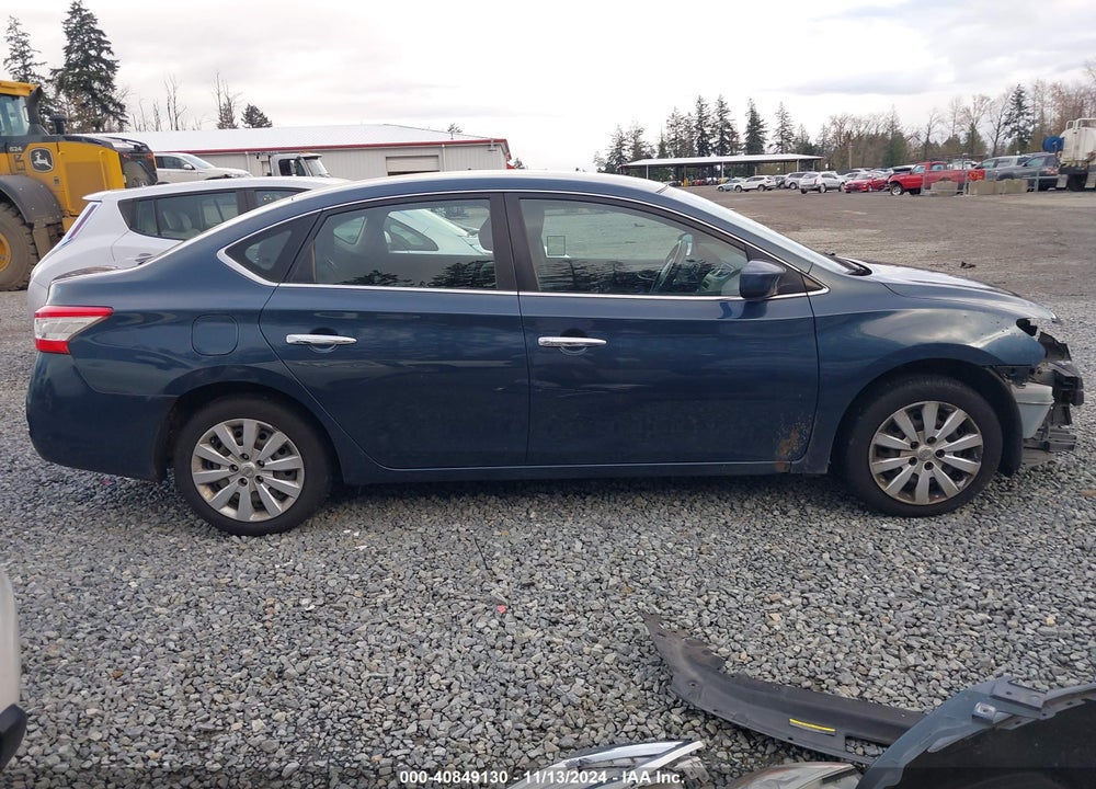2014 NISSAN SENTRA SV VIN: 3N1AB7AP1EL656739
