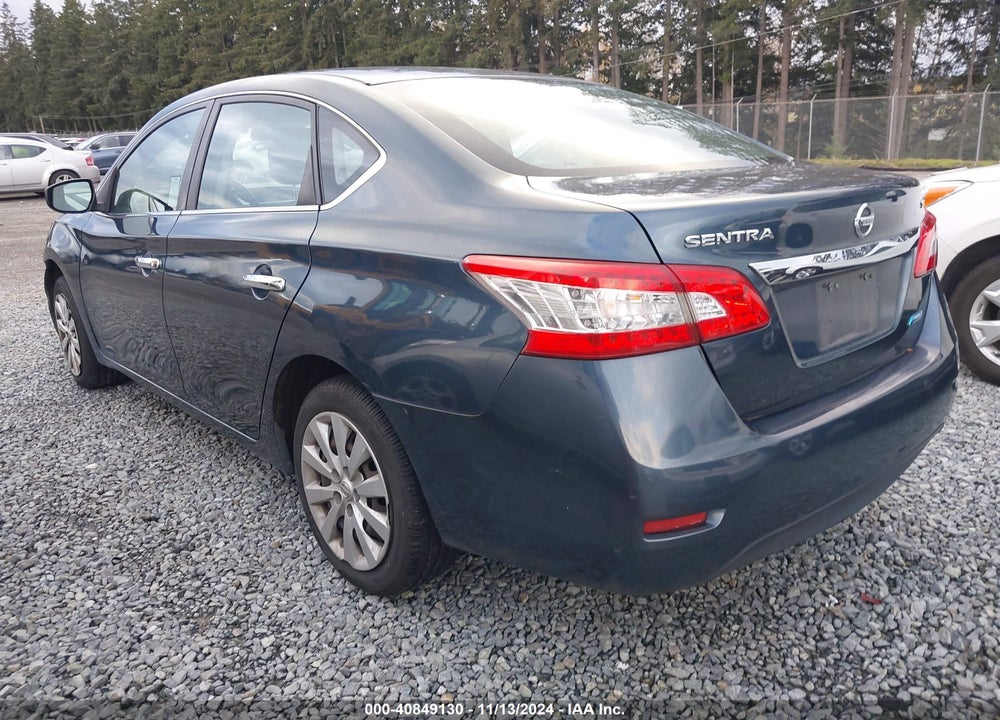 2014 NISSAN SENTRA SV VIN: 3N1AB7AP1EL656739