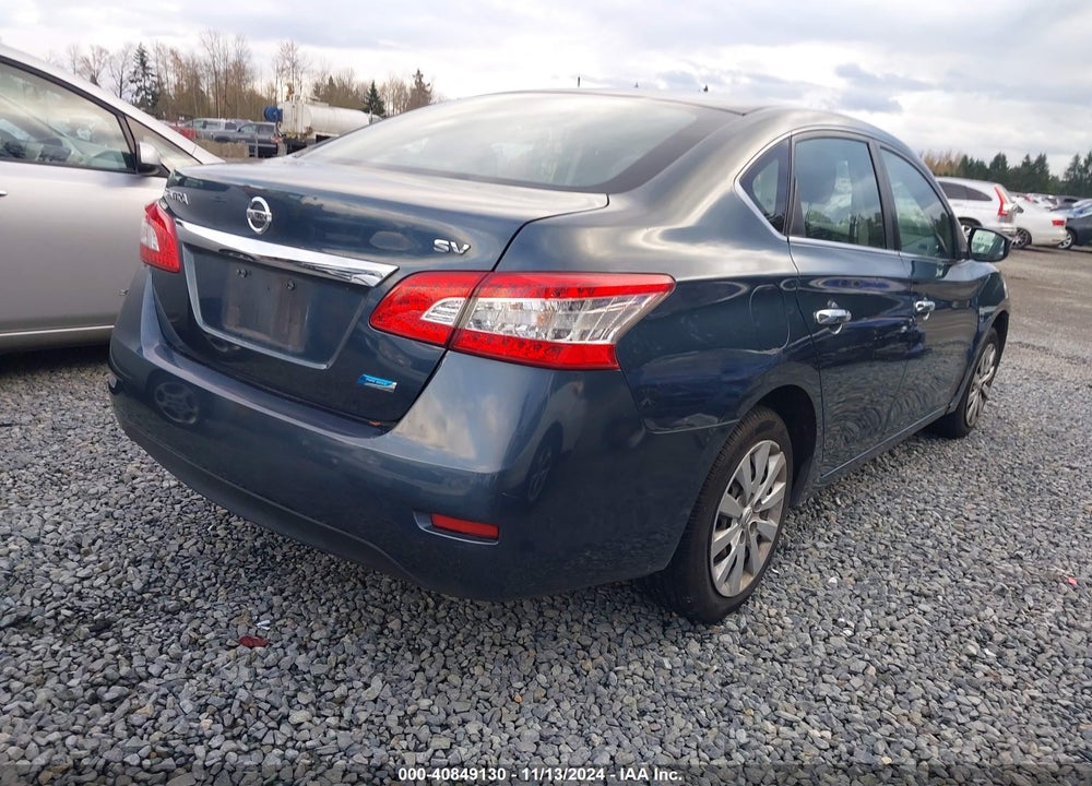 2014 NISSAN SENTRA SV VIN: 3N1AB7AP1EL656739