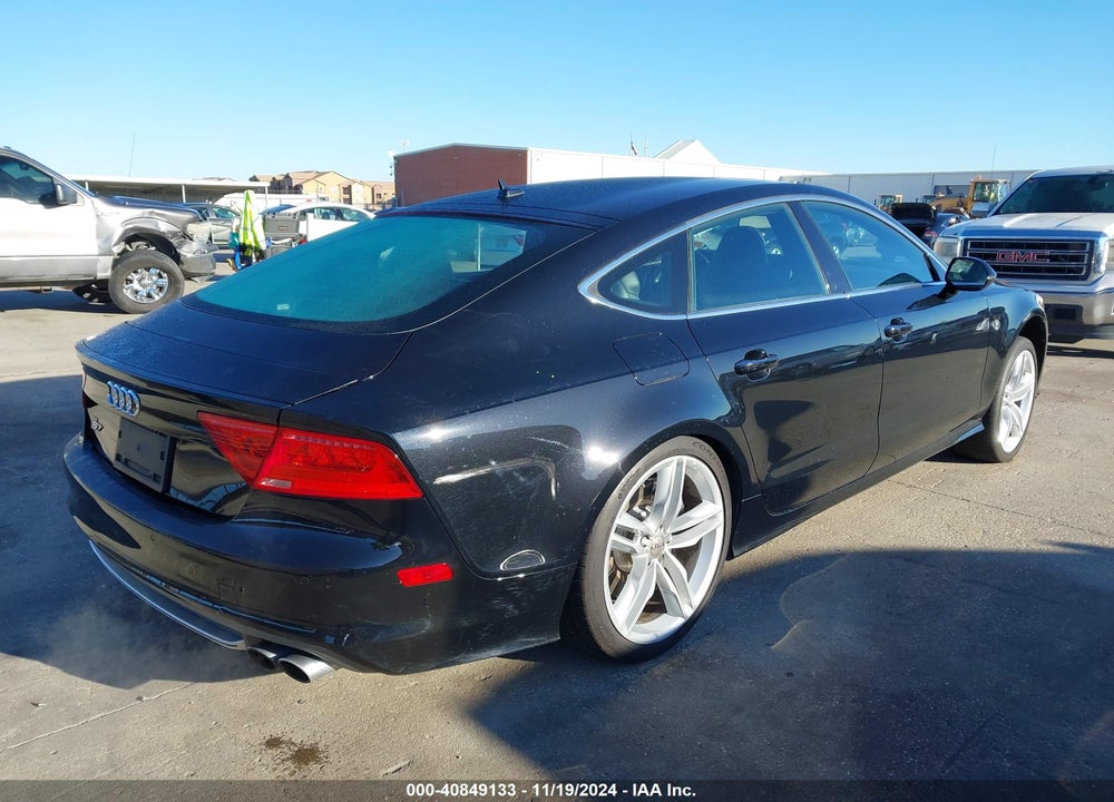 2013 AUDI S7 4.0T PRESTIGE VIN: WAUW2AFC3DN037593
