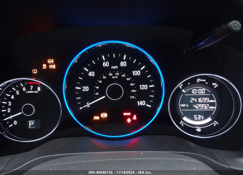 2016 HONDA HR-V EX VIN: 3CZRU6H5XGM768343