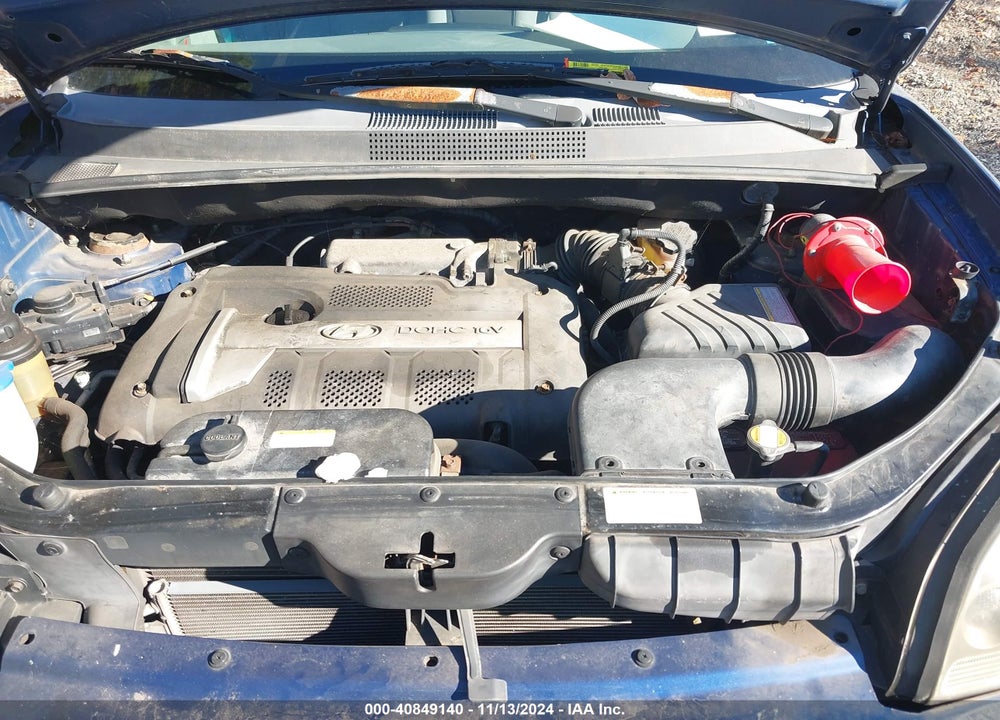 2005 HYUNDAI TUCSON GL VIN: KM8JM12B35U189350