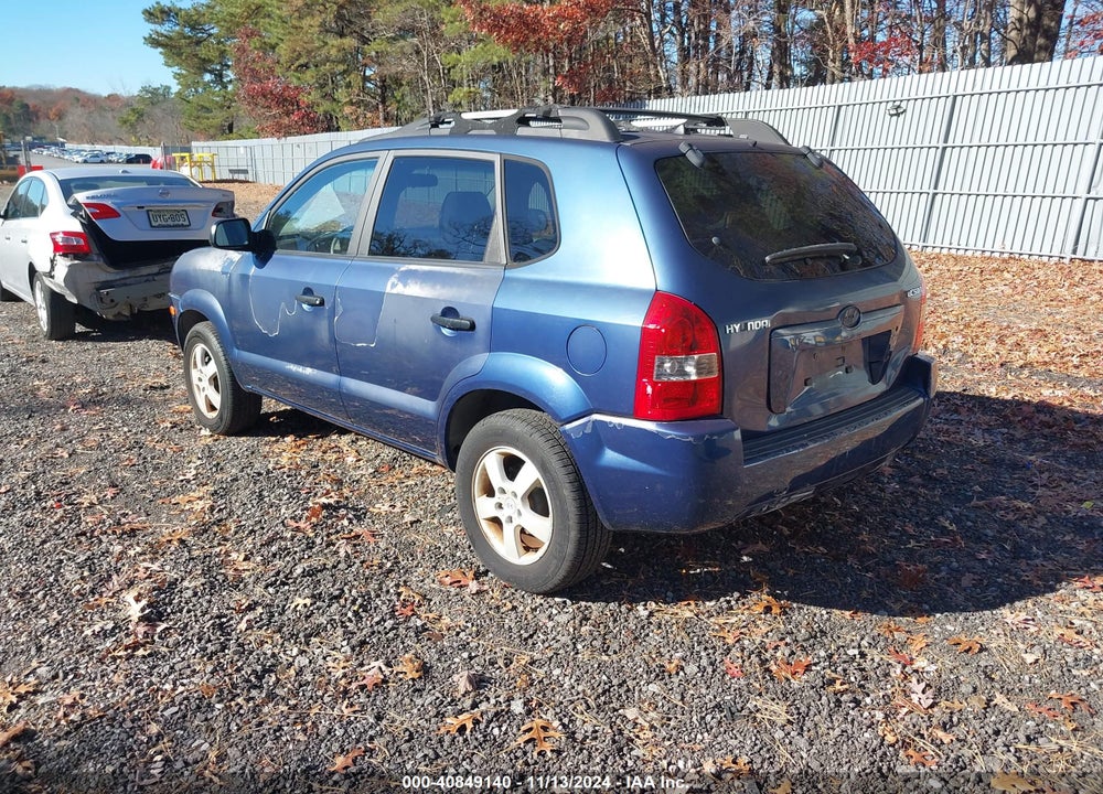 2005 HYUNDAI TUCSON GL VIN: KM8JM12B35U189350
