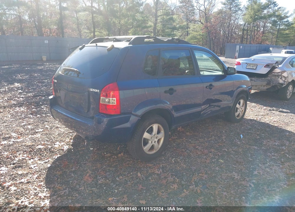 2005 HYUNDAI TUCSON GL VIN: KM8JM12B35U189350