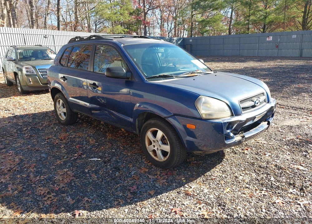 2005 HYUNDAI TUCSON GL VIN: KM8JM12B35U189350