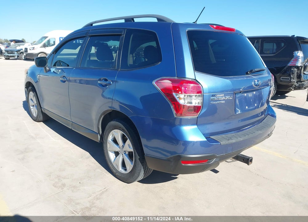 2015 SUBARU FORESTER VIN: JF2SJADC3FH418550