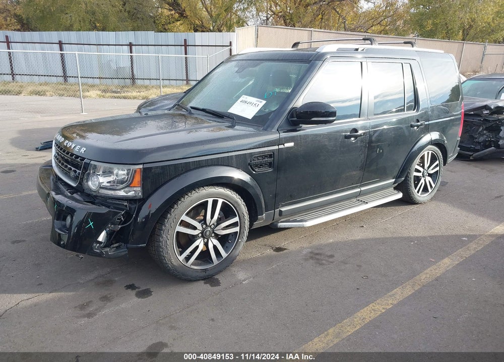 2016 LAND ROVER LR4 VIN: SALAK2V61GA822617