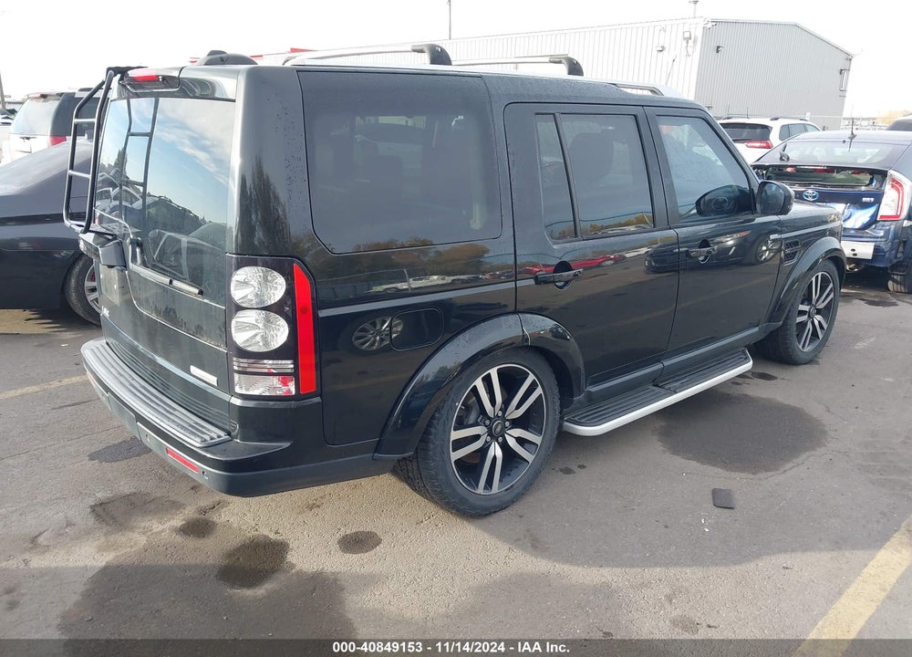 2016 LAND ROVER LR4 VIN: SALAK2V61GA822617