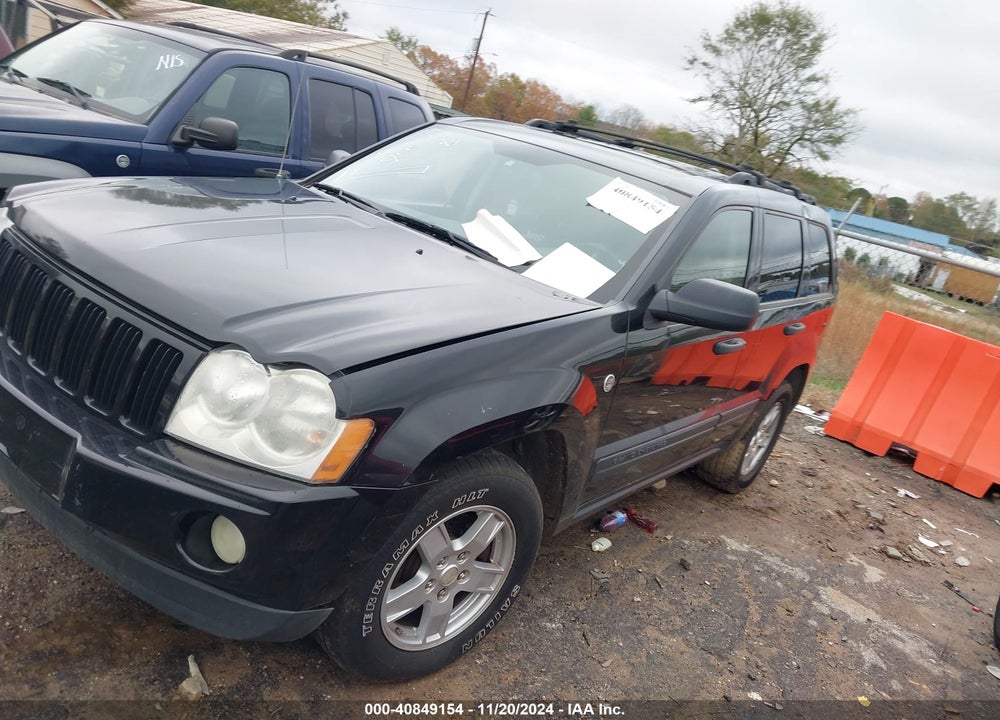 2005 JEEP GRAND CHEROKEE LAREDO VIN: 1J4HR48N65C709094