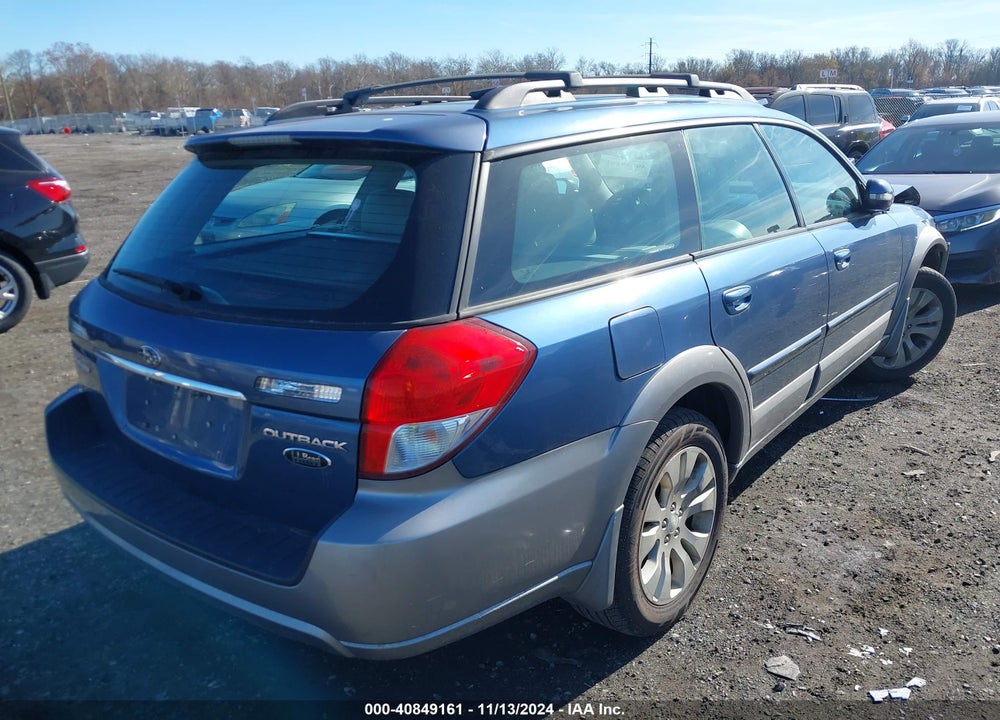 2008 SUBARU OUTBACK 3.0R L.L. BEAN EDITION VIN: 4S4BP86C084312727